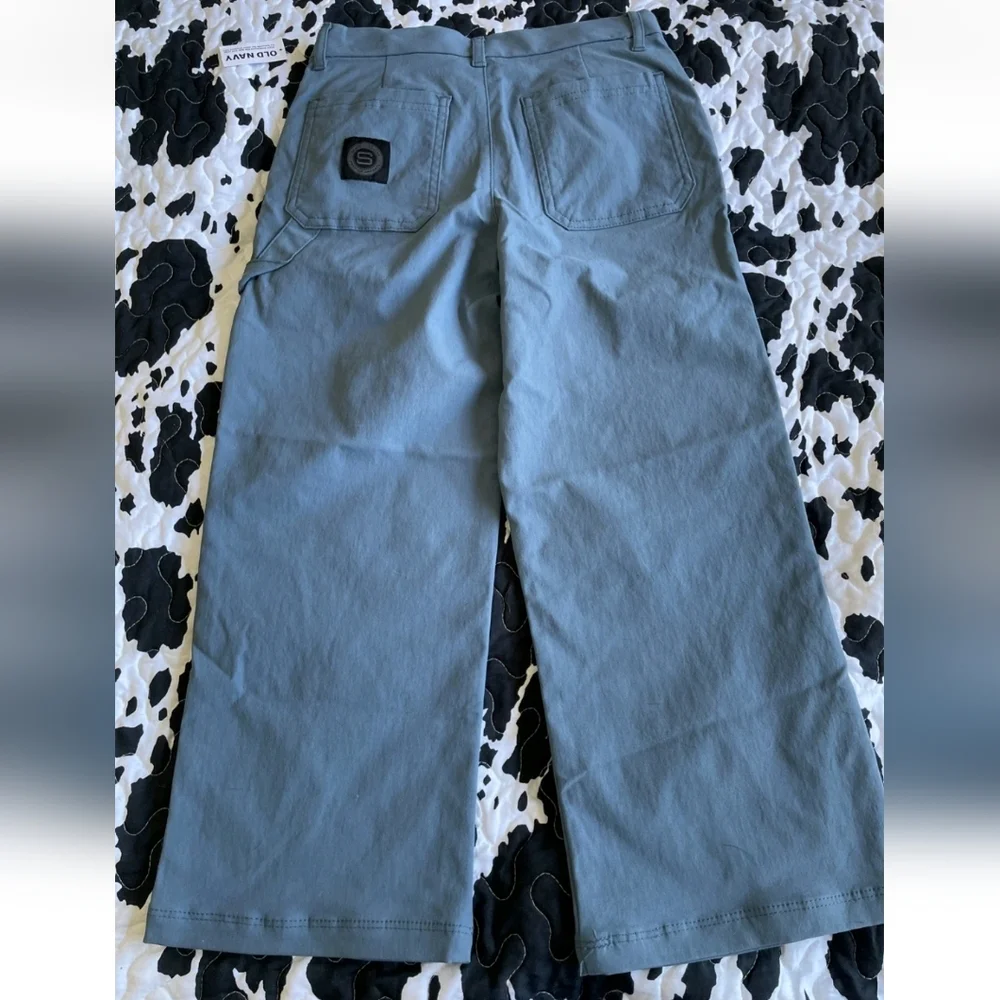 NWT Old Navy Boys Size 8 Blue Shredtech Pants Quick Dry